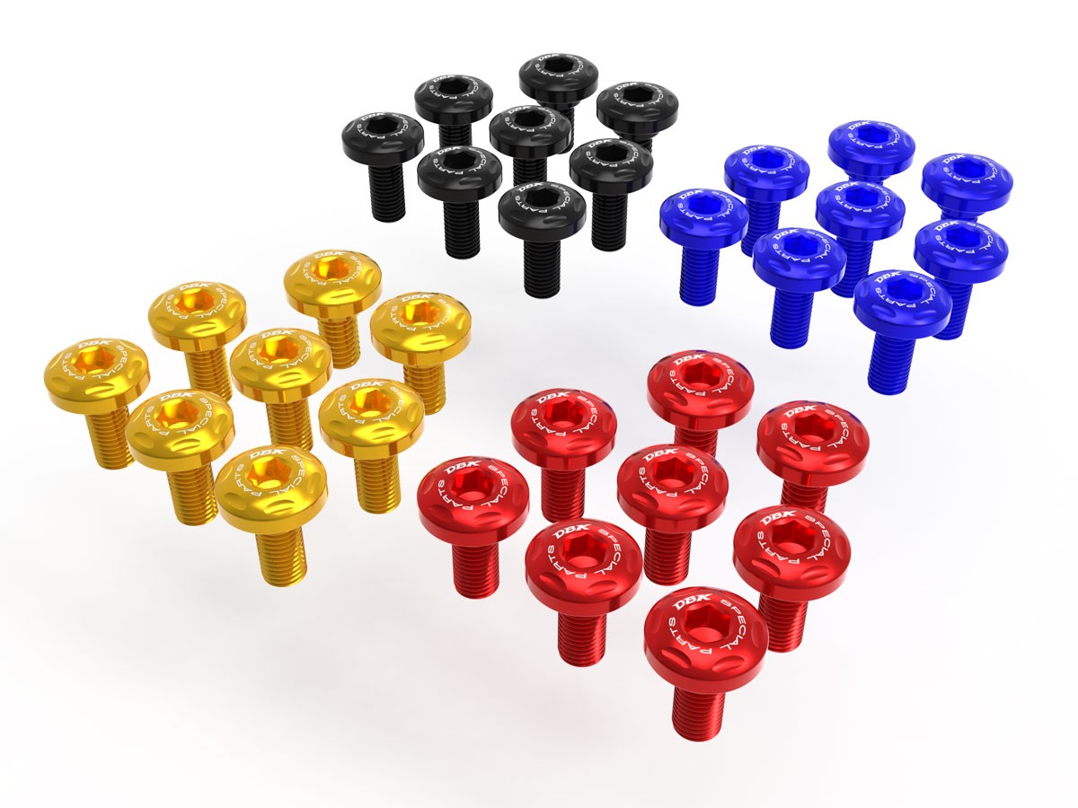 DBK Special Parts (Ducabike) Lower Rear Panel Screw Kit for the BMW R 1300 GS DBK Special Parts (Ducabike) Lower Rear Panel Screw Kit for the BMW R 1300 GS
